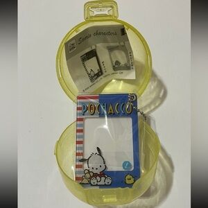 Sanrio Gashapon Pochacco 2022 Retro Frame Keychain